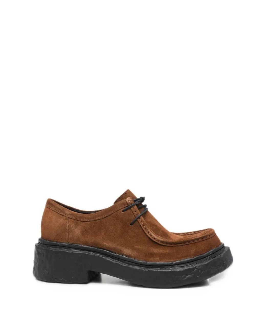 CAMPERLAB Brown Vamonos Suede Chunky-Sole Shoes
