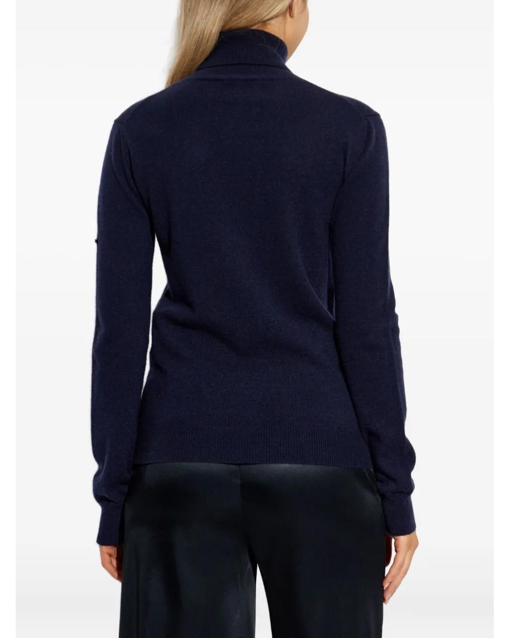 Balenciaga Blue Turtleneck Sweater