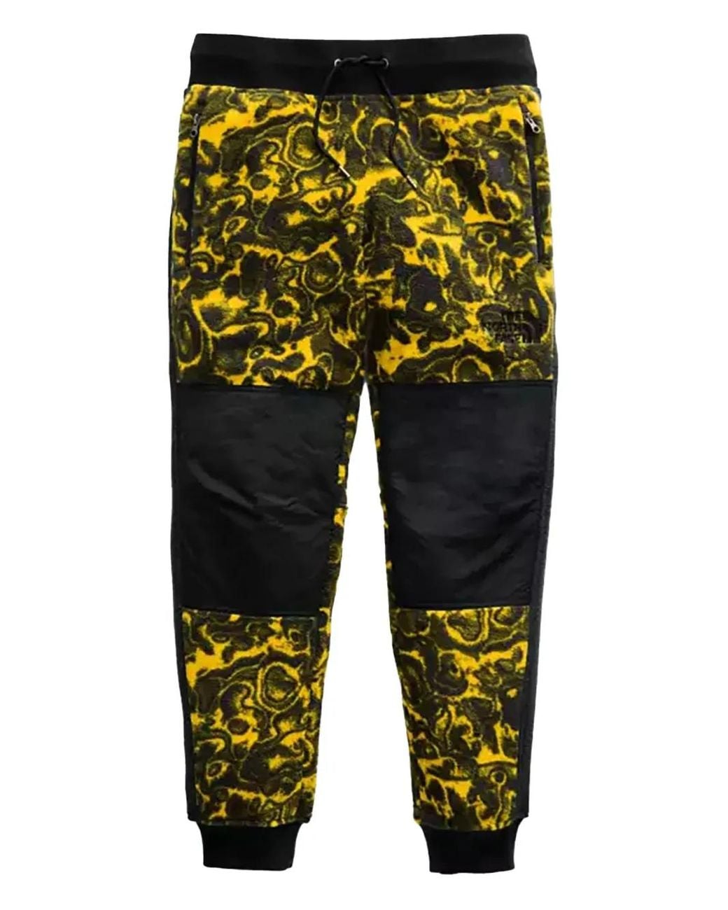 The North Face Yellow Elasticated-Waistband Track Pants for men
