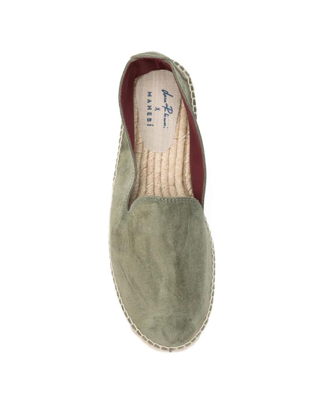 Manebí Green Tangana Flat Espadrilles for men