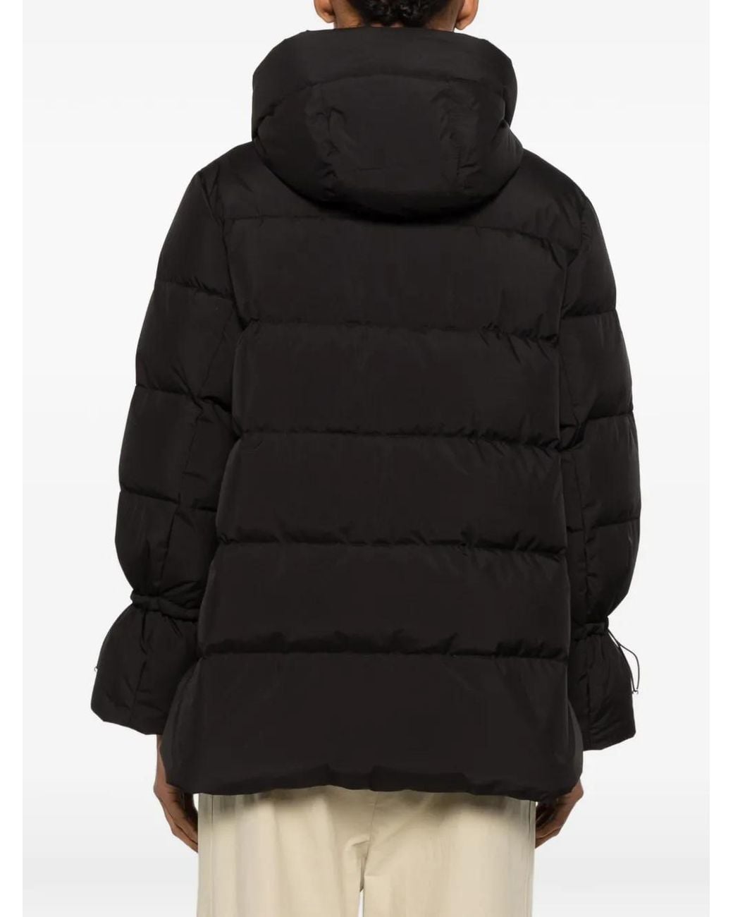 Moorer Black Gadia Puffer Jacket