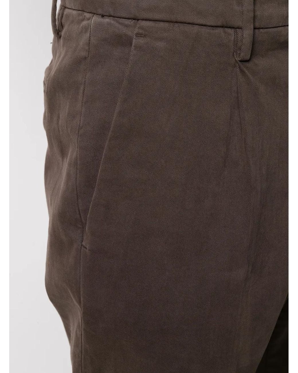 Briglia 1949 Gray Straight Leg Trousers for men