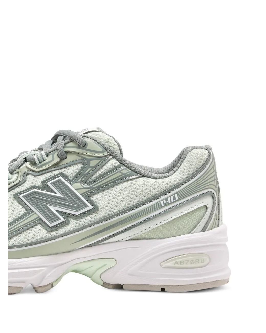 New Balance White 740 Sneakers