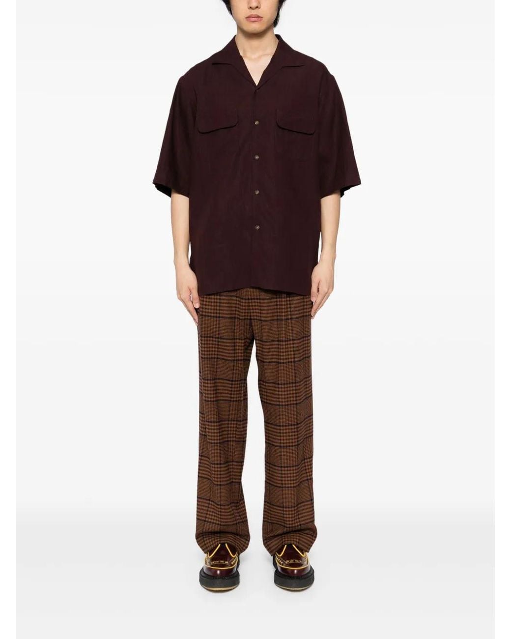 CALMLENCE Open-Collared Shirt for men