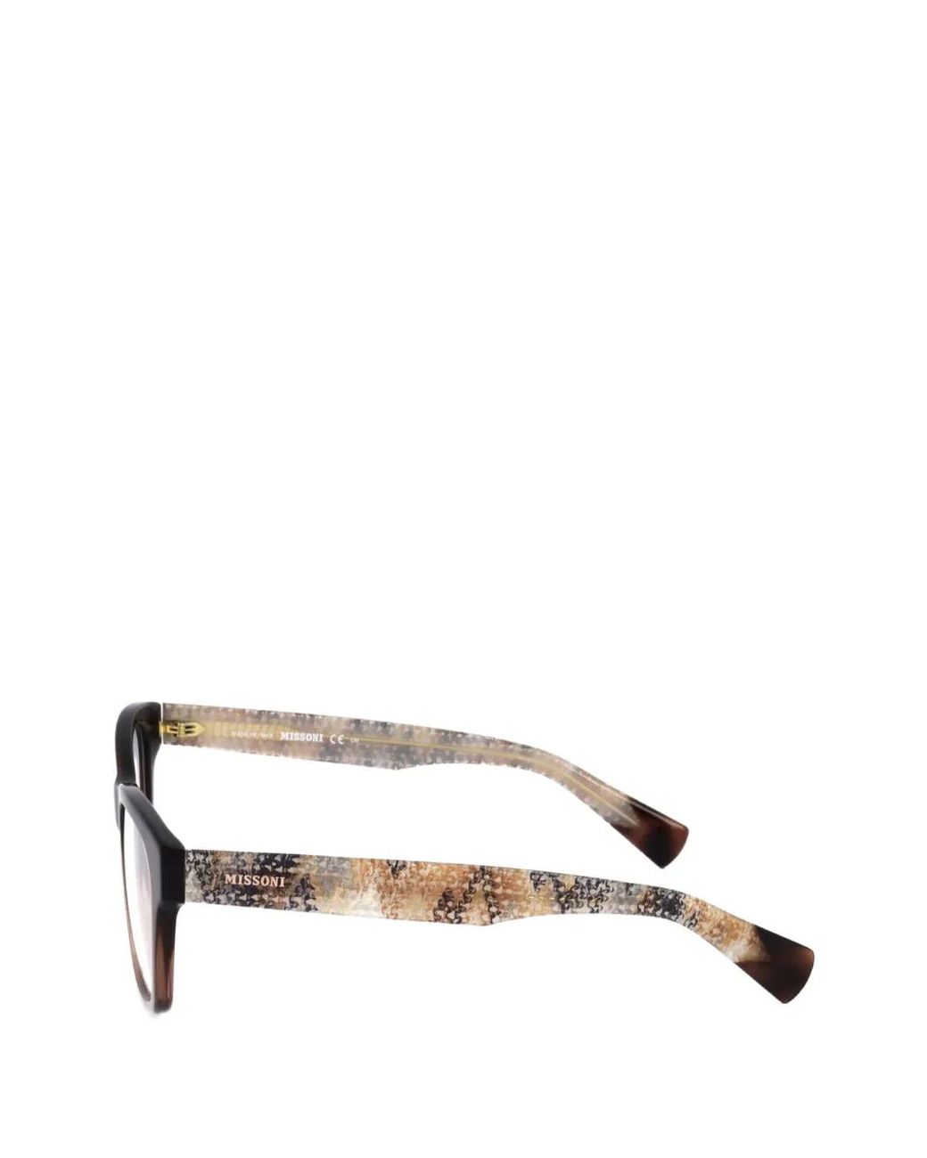 Missoni Black Square-Frame Glasses