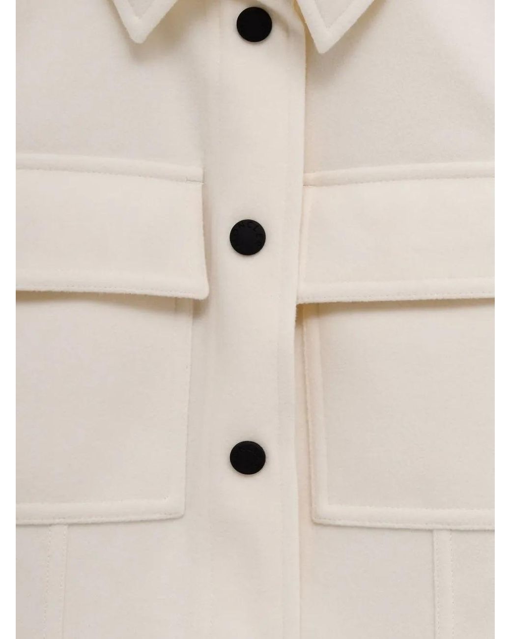 Moncler Natural Pocket Buttoned Jacket