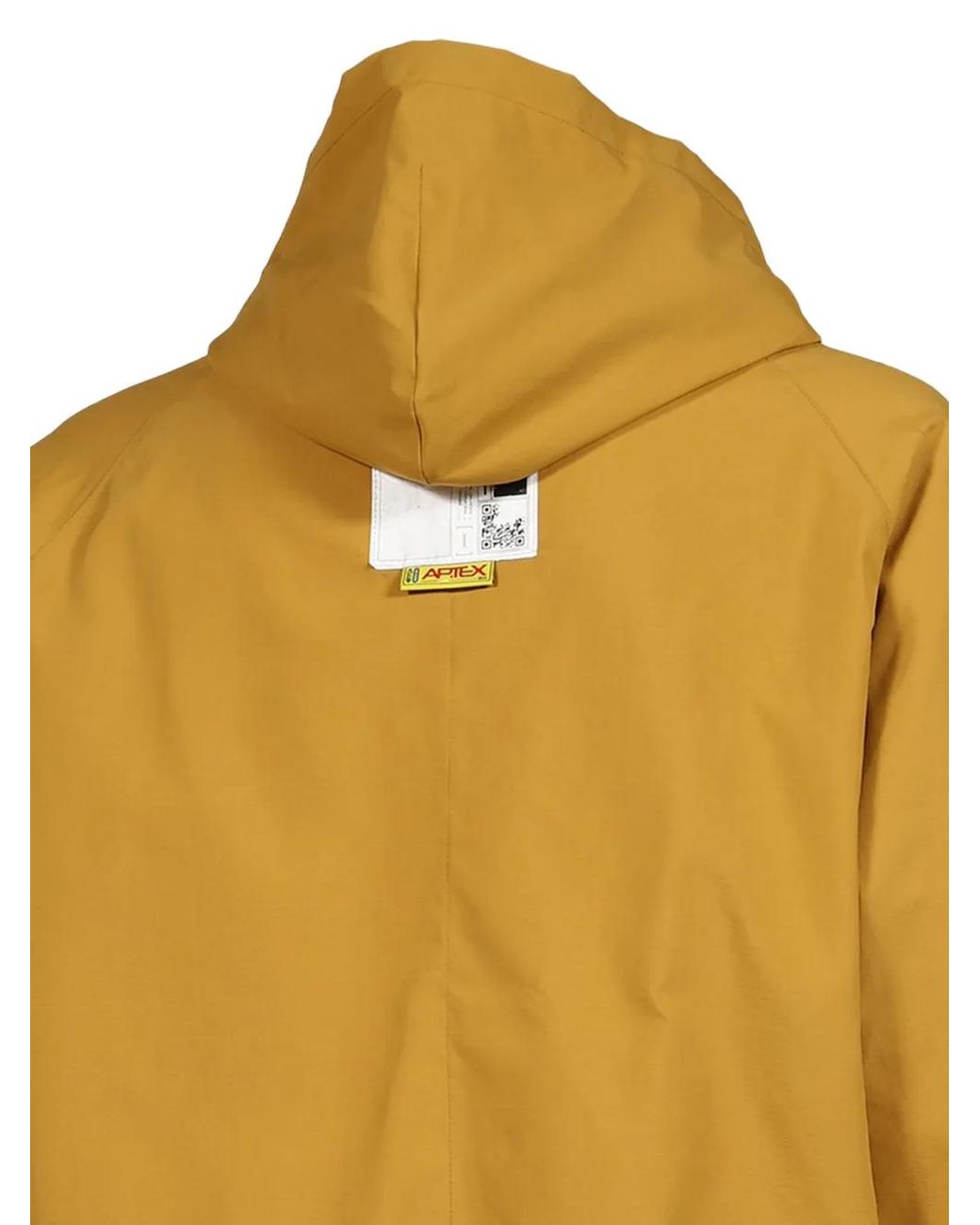 John Doe Yellow Packable Hooded Jacket for men