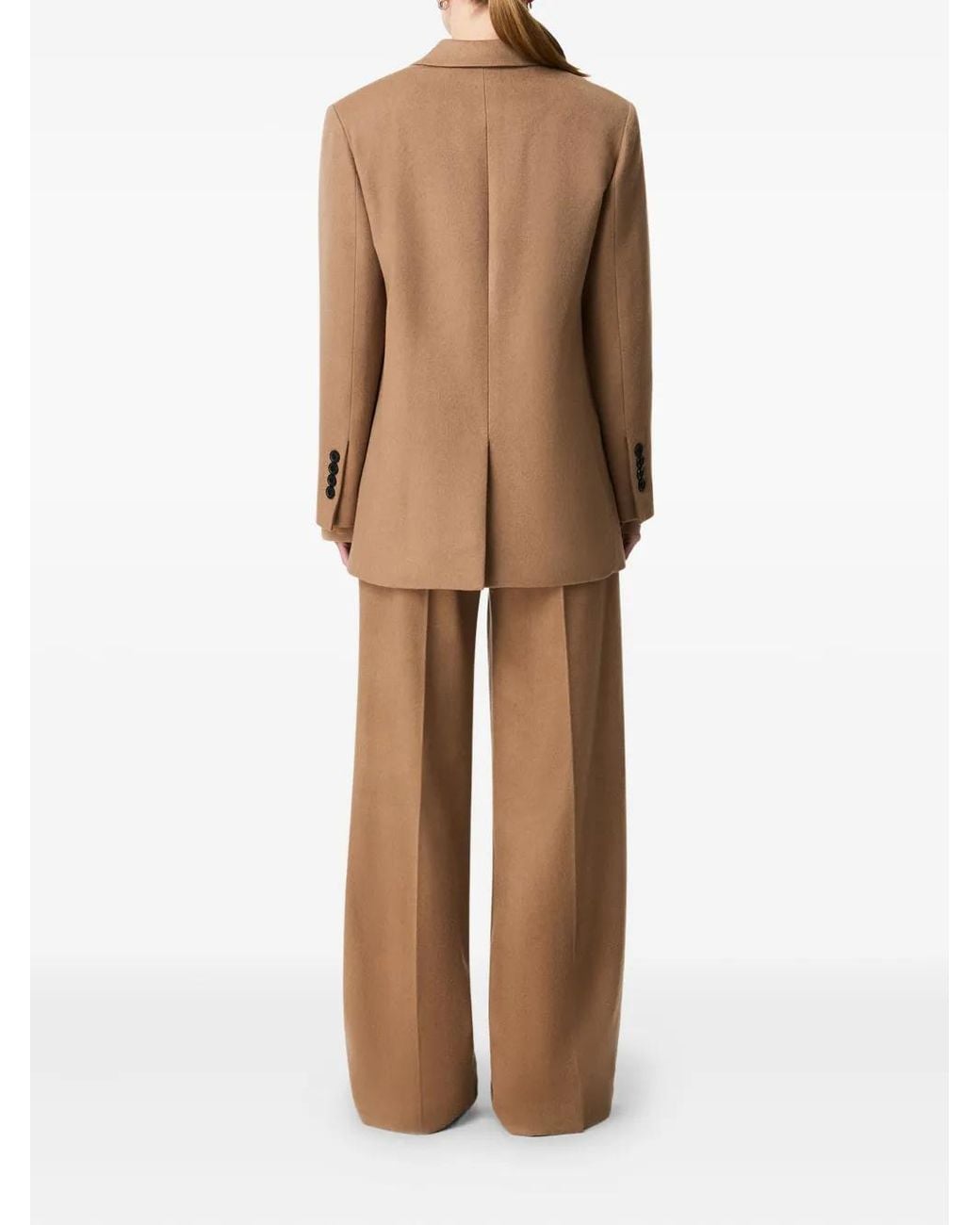 Another Tomorrow Natural Cashmere Blazer