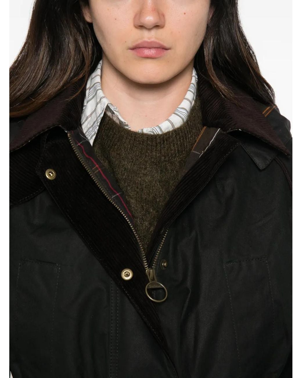 Barbour Black Antoinette Coat