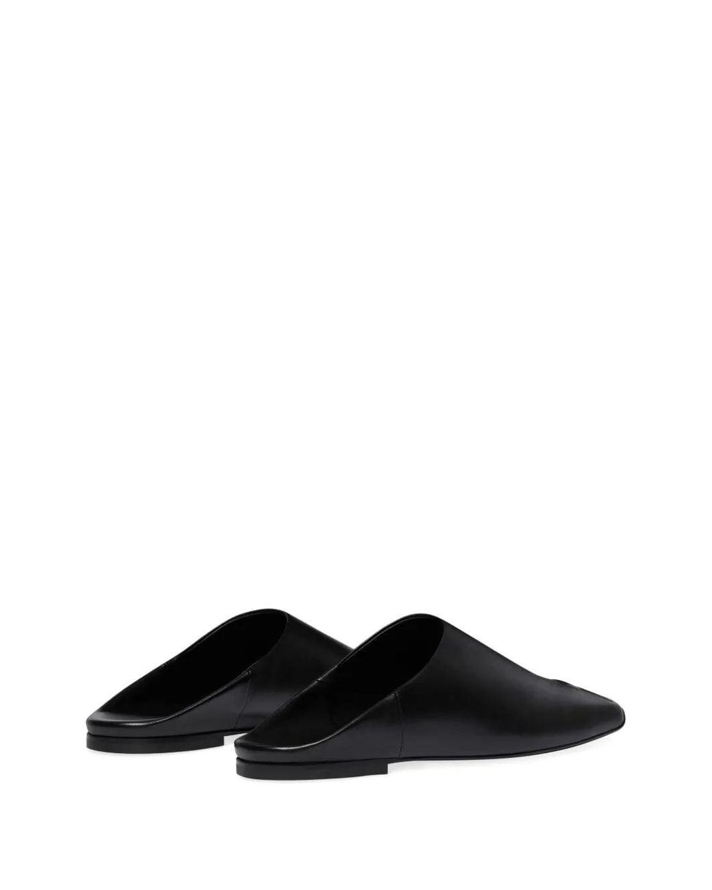 Courreges Black Heritage Mules