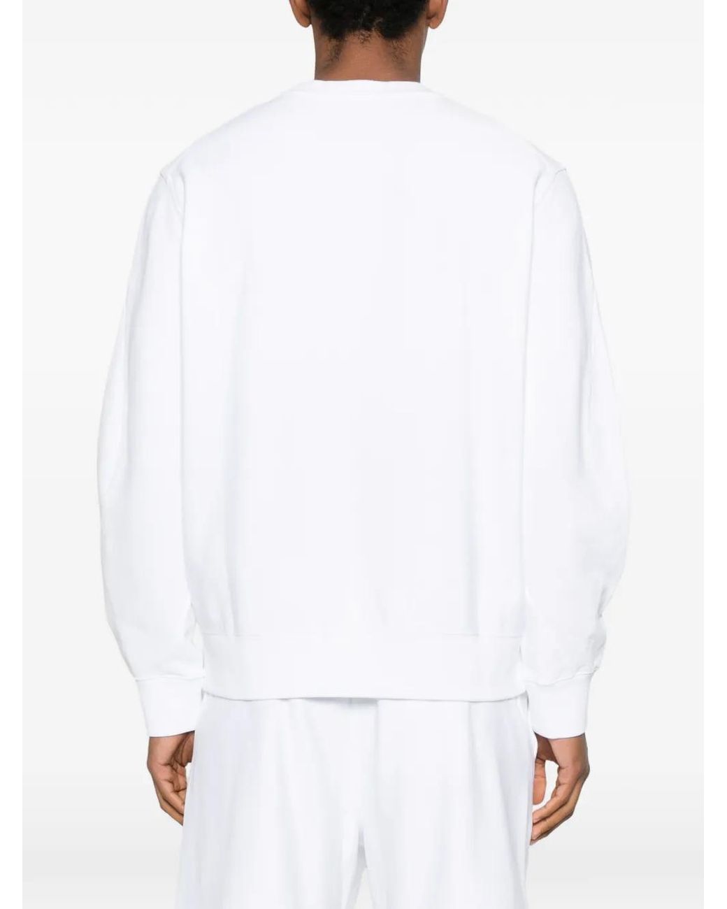 Givenchy White Couture Seam Sweatshirt for men