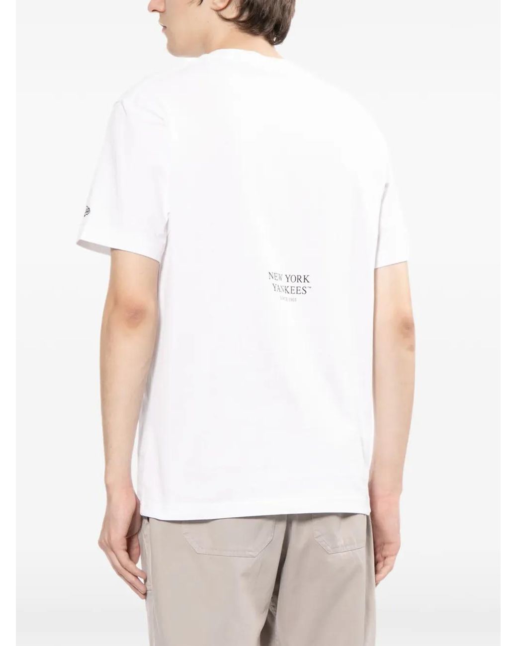 KTZ White Crew Neck T-Shirt for men