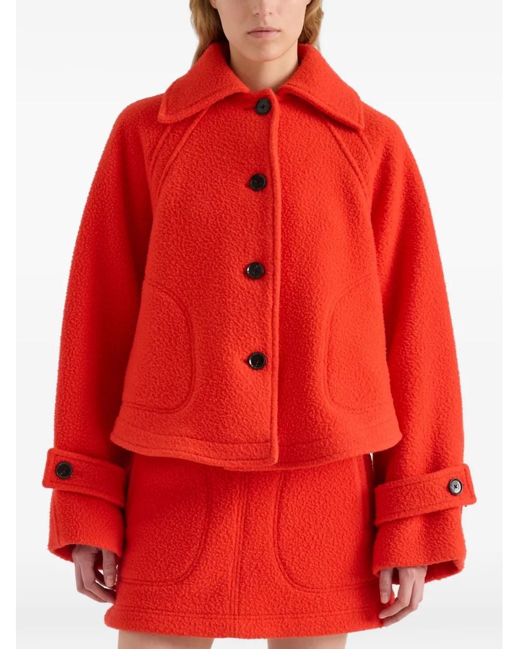 Proenza Schouler Red Clarice Jacket