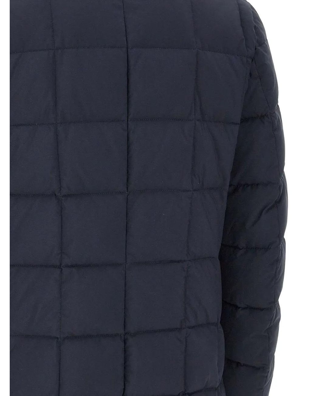 Plumífero Double Front con botones Fay de hombre de color Blue