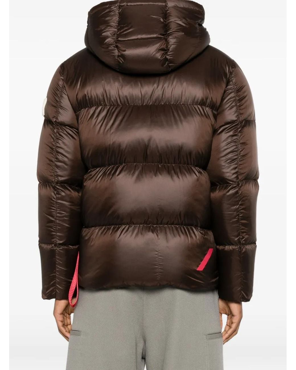 AFTER LABEL Brown Katalla Chest-Pocket Hooded Jacket for men