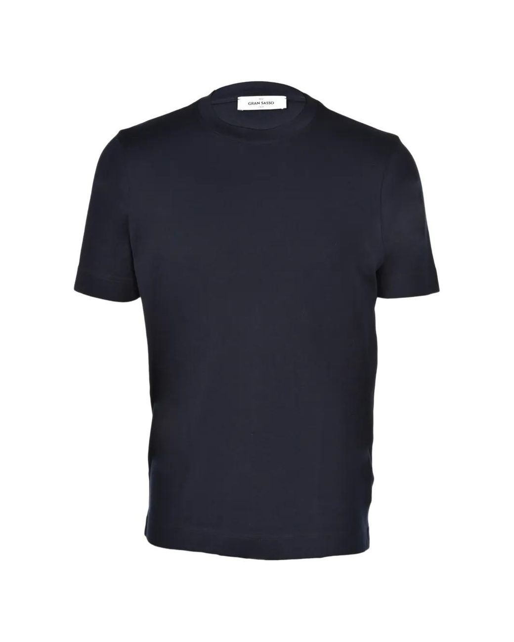 Gran Sasso Blue Round-Neck T-Shirt for men