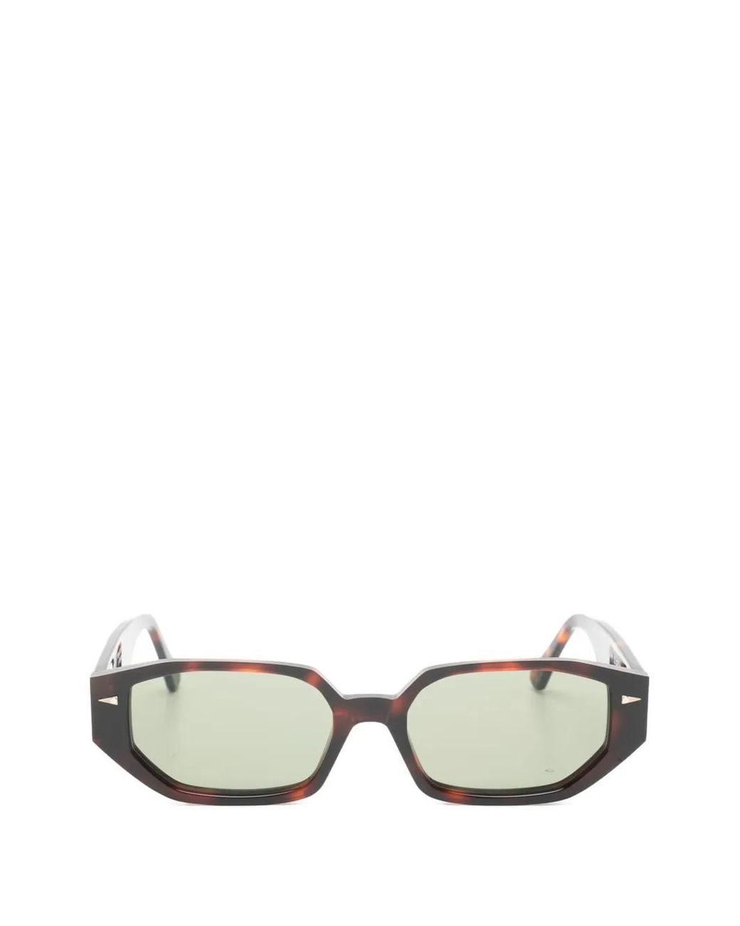 Ahlem Metallic Poitou Geometric-Frame Sunglasses