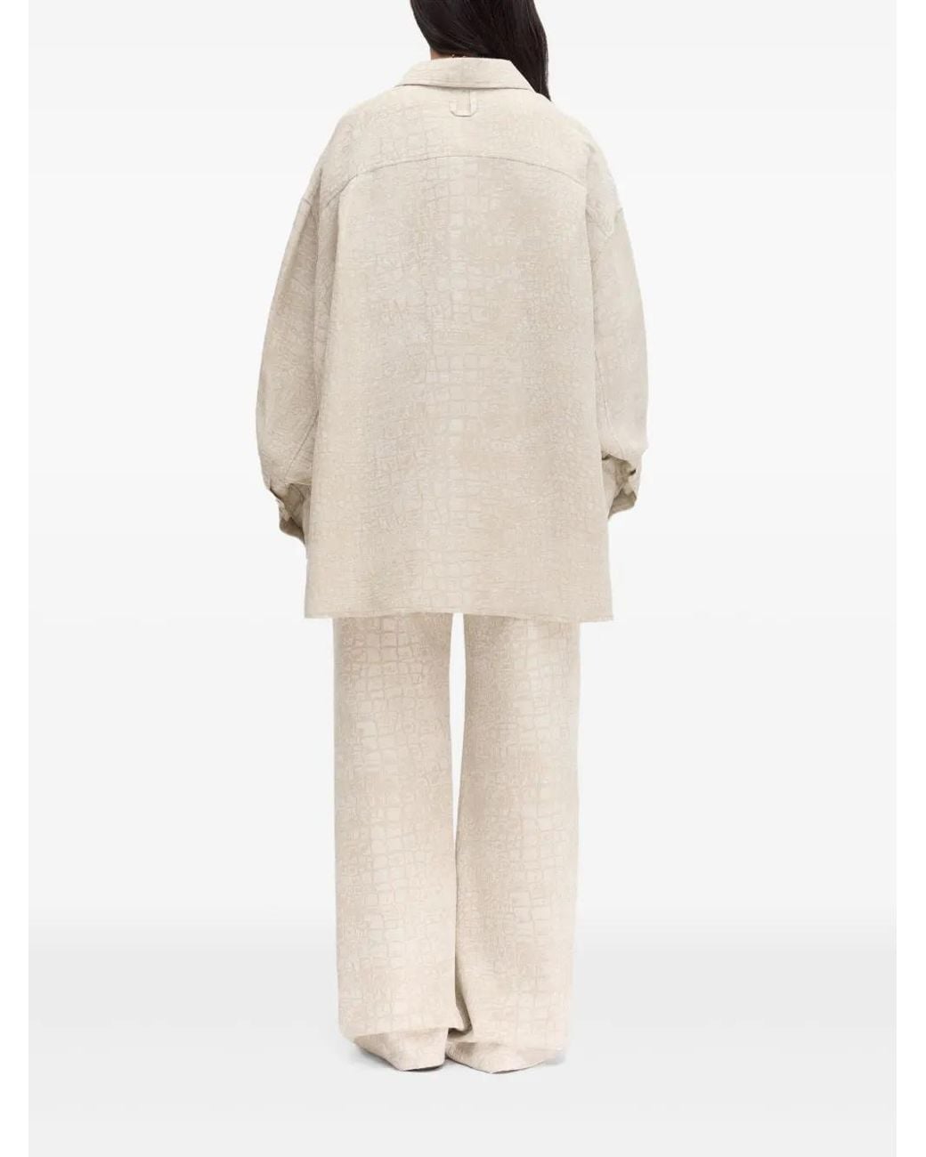 Camisa The Pasadena Jacquemus de color Natural