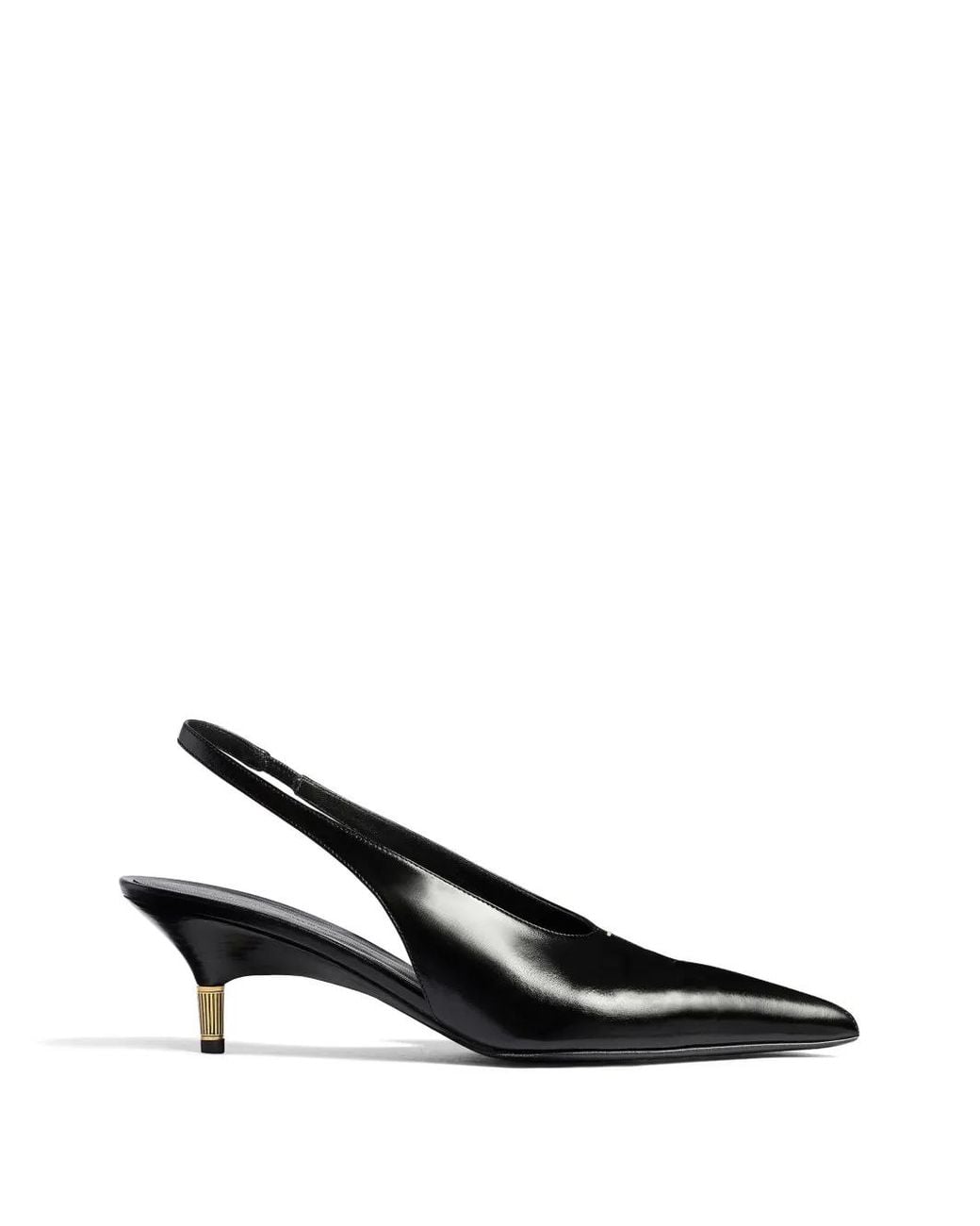 Khaite Black Bella Low Pumps