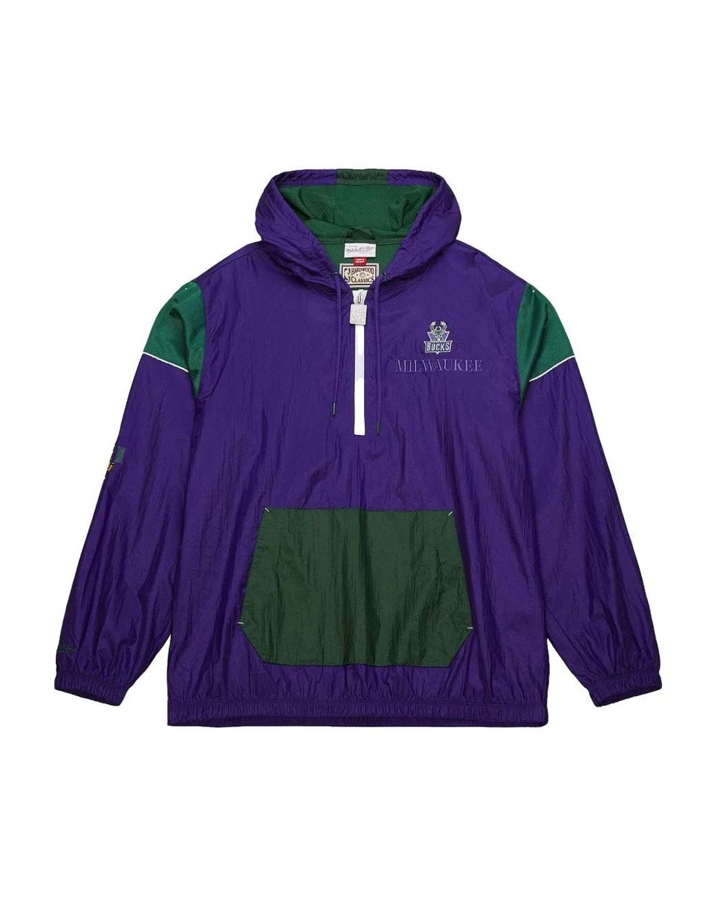Mitchell & Ness Purple Milwaukee Bucks Team Og 3.0 Jacket for men