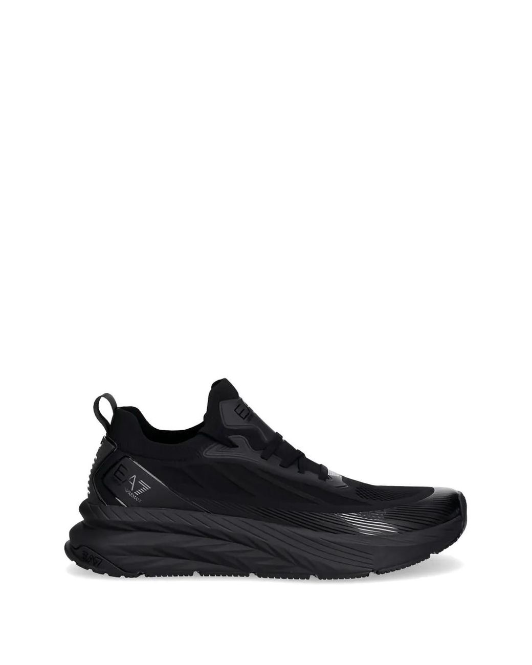 Sneakers Con Lacci di EA7 in Black