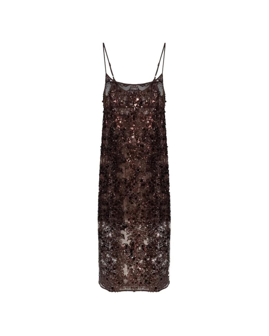 Baum und Pferdgarten White Avani Sequin-Embellished Midi Dress