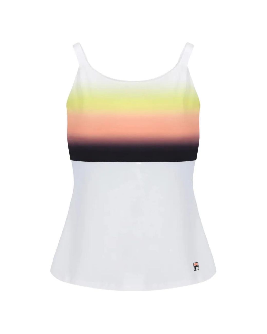 Fila White Backspin Tennis Tank Top