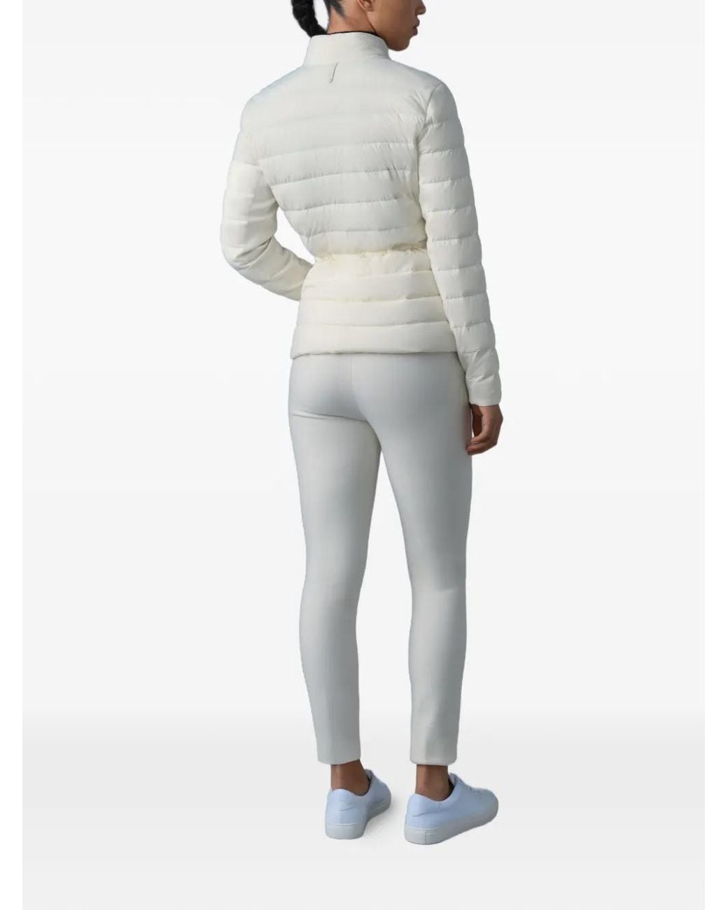 Mackage White Jacyey-City Drawstring Jacket