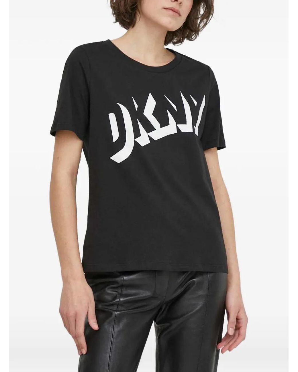 DKNY Black Short-Sleeves T-Shirt