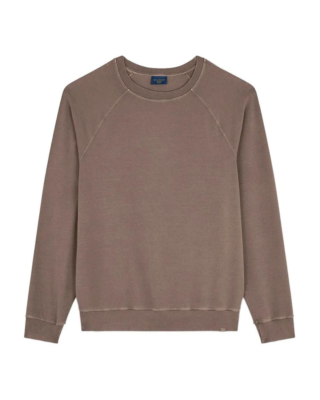 Paul & Shark Brown Crew-Neck Sweatshirt for men