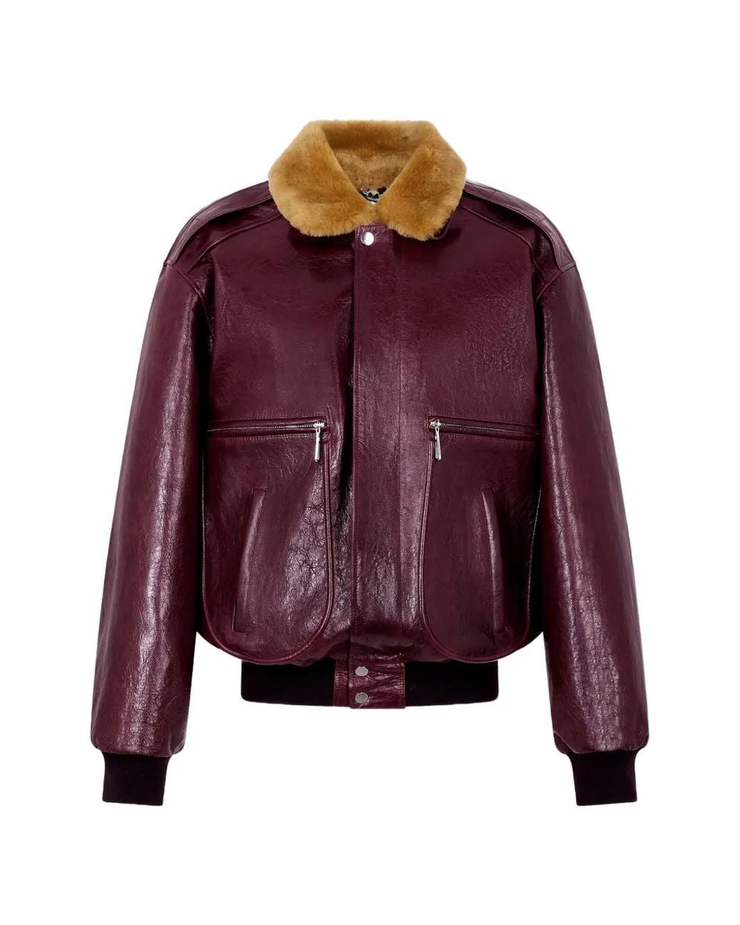 Rabanne Purple Bomber Jacket
