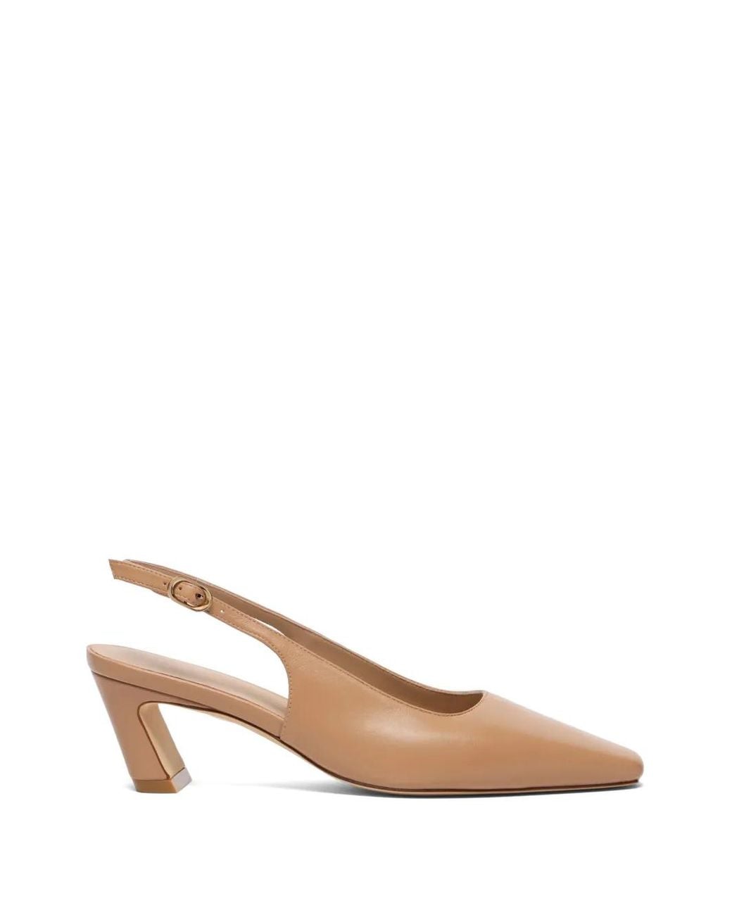 Stuart Weitzman Natural Stassi Slingback