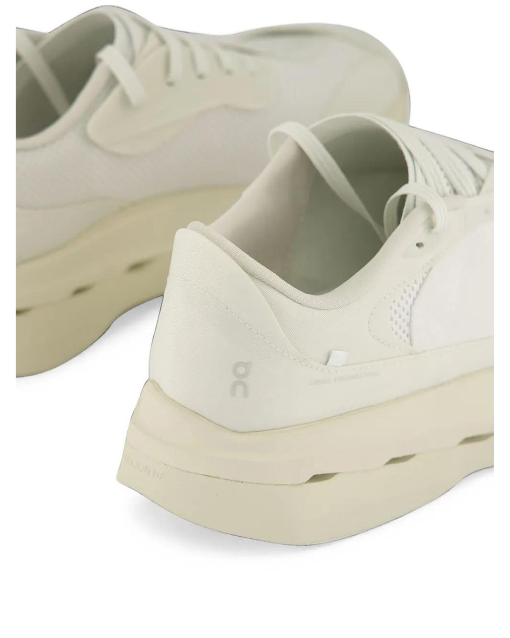 On Shoes White Cloudboom Sneakers for men