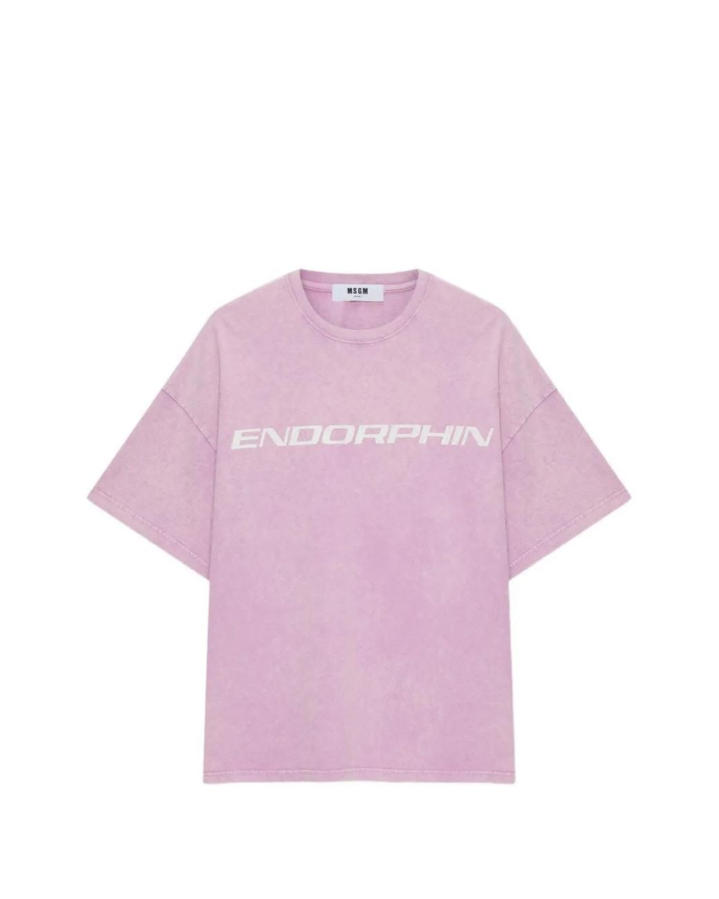 MSGM Pink T-Shirt Endorphin for men