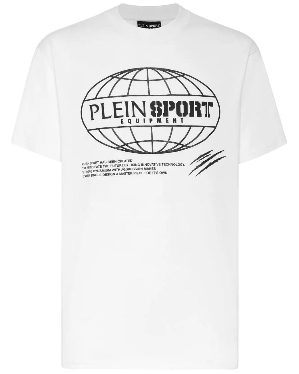 Philipp Plein Gray Ss Global Express Edition Graphic-Print T-Shirt for men