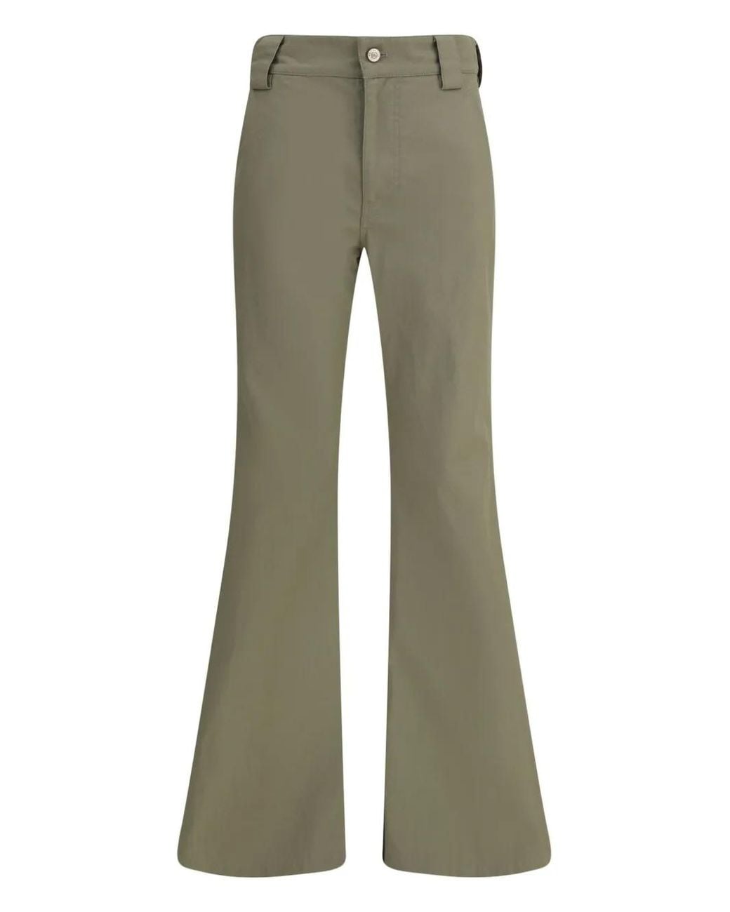Balenciaga Gray Belt-Loops Trousers