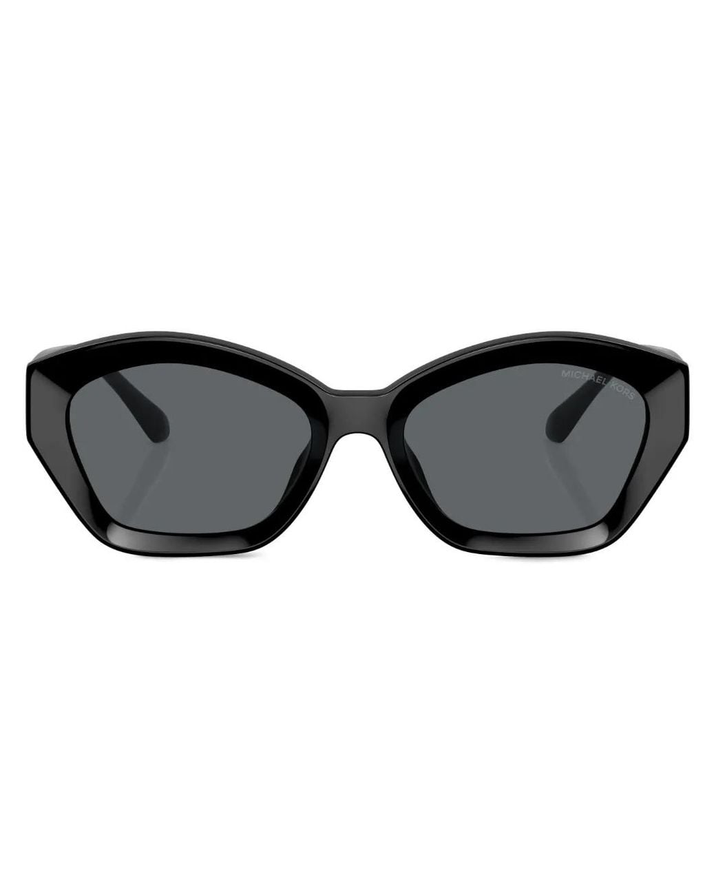 Michael Kors Black Bel Air Geometric-Frame Sunglasses