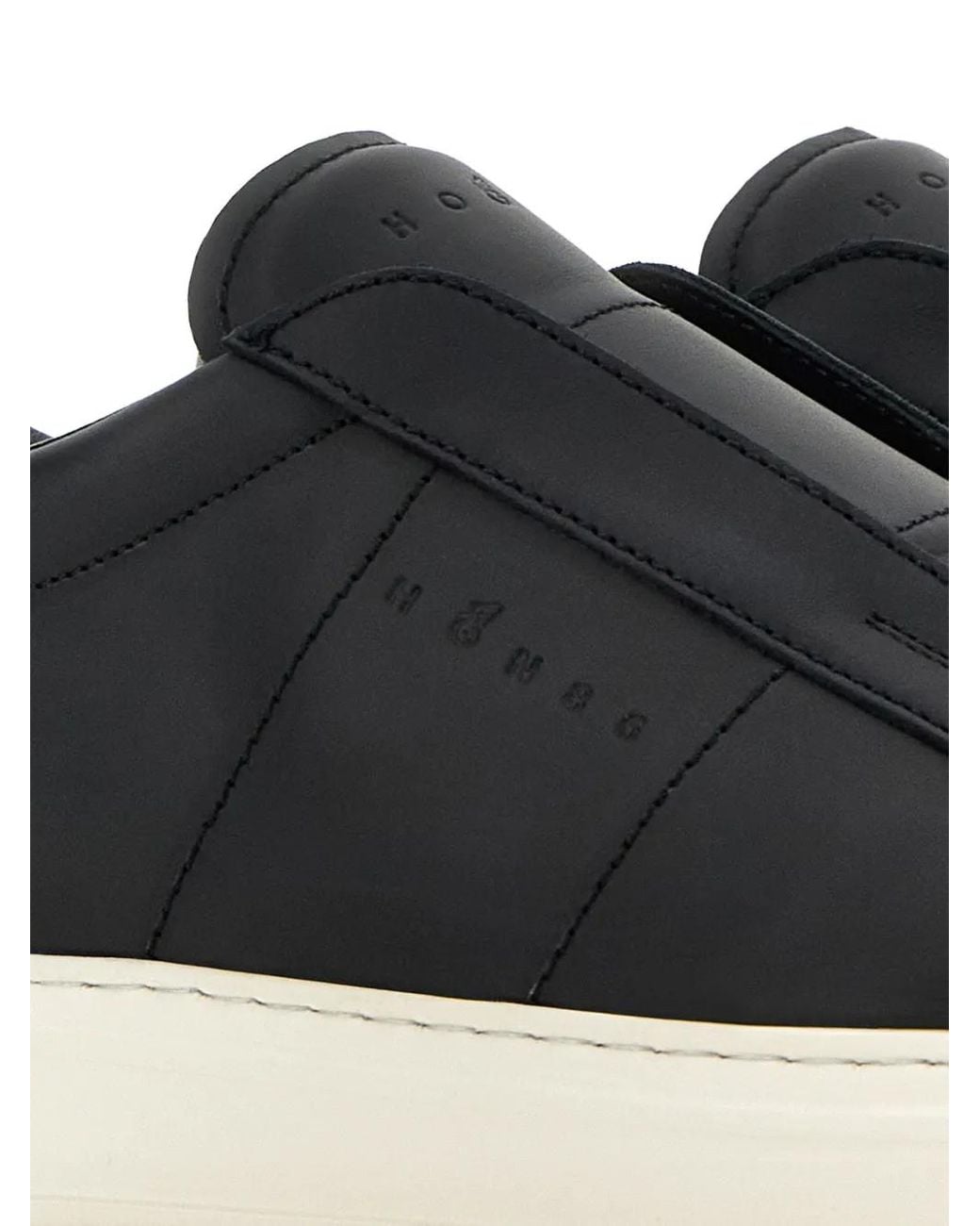Hogan Black H-Tv Sneakers for men