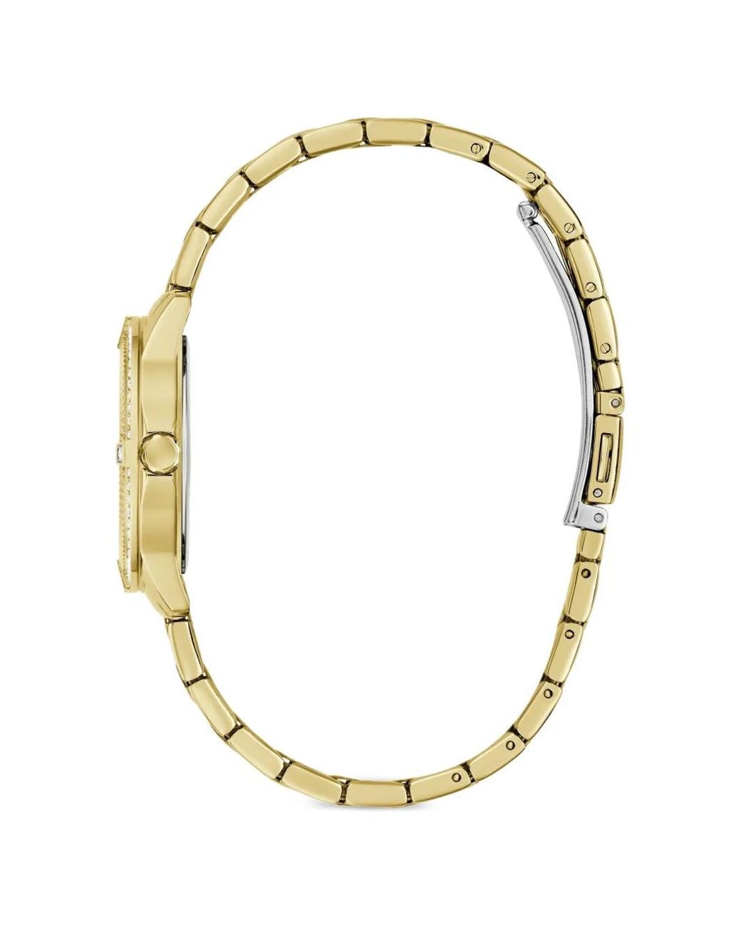 Guess Metallic Colette Crystal-Embellished 32Mm Watch