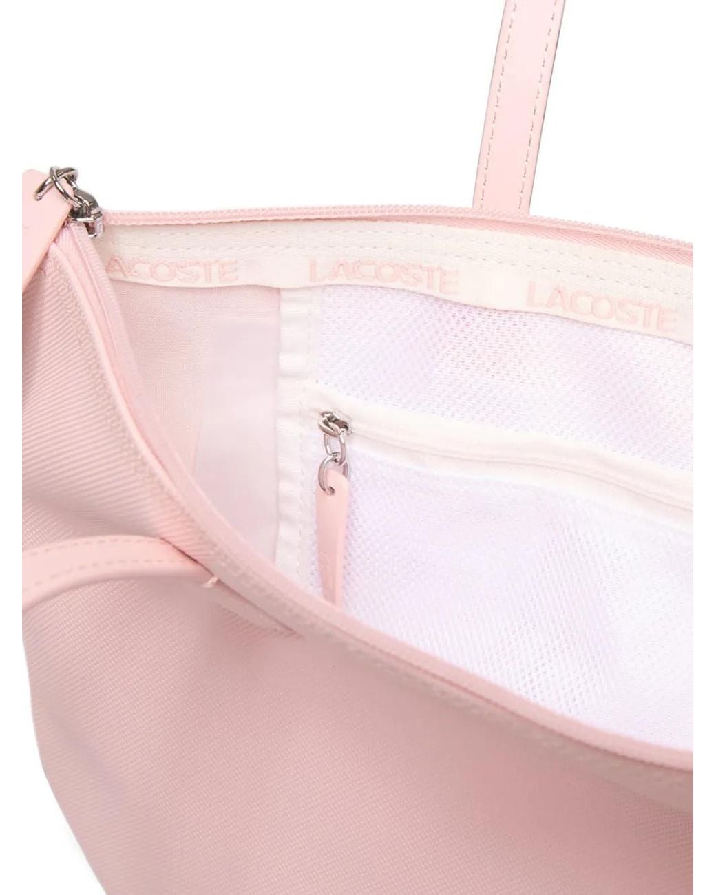 Lacoste Pink Small L.12.12 Concept Tote