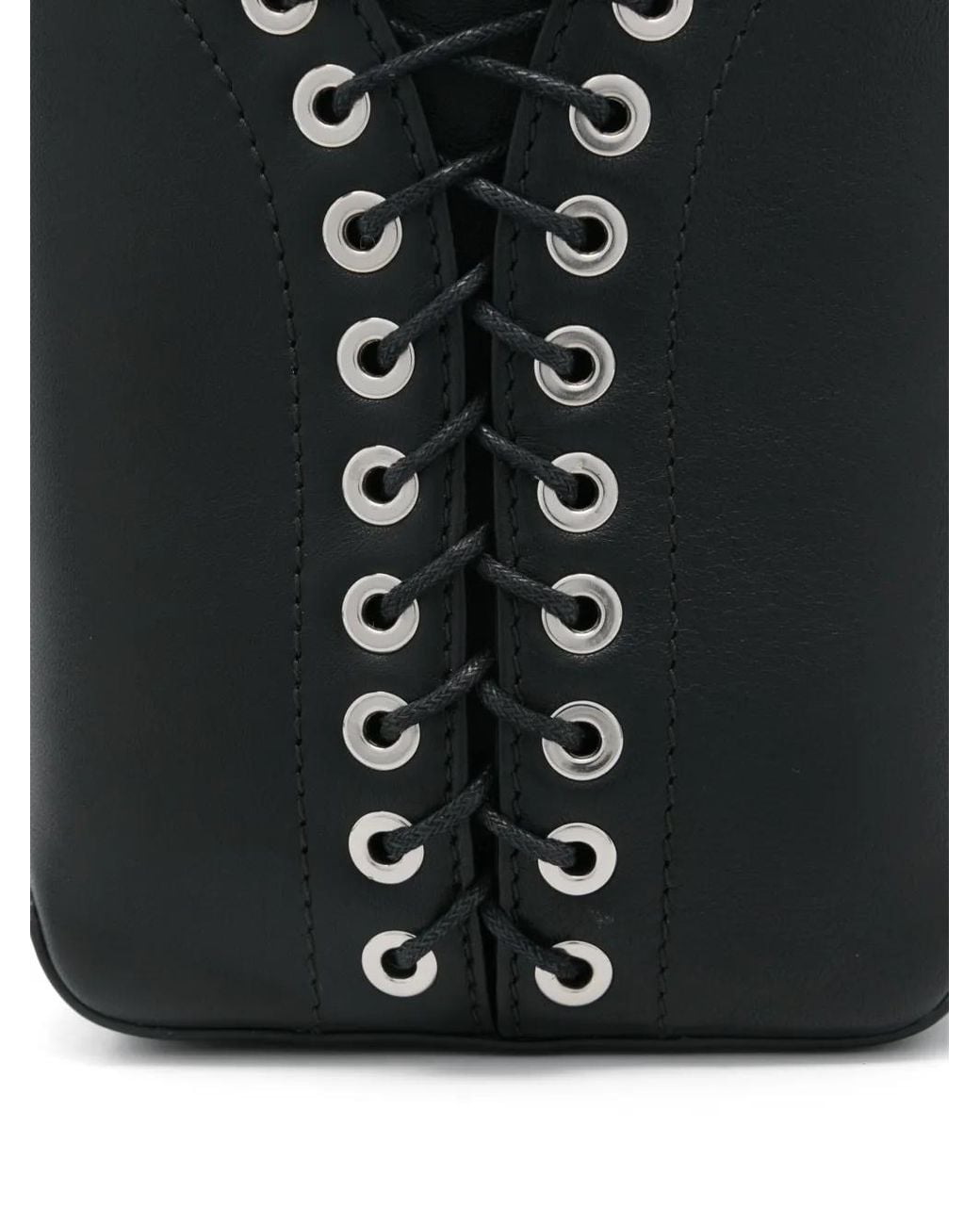 Ludovic de Saint Sernin Black Cleavage Crossbody Bag