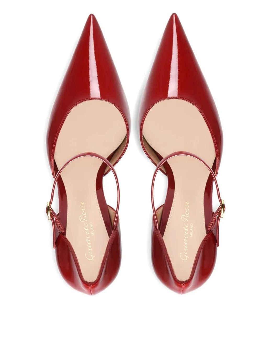 Sofia D'Orsay di Gianvito Rossi in Red