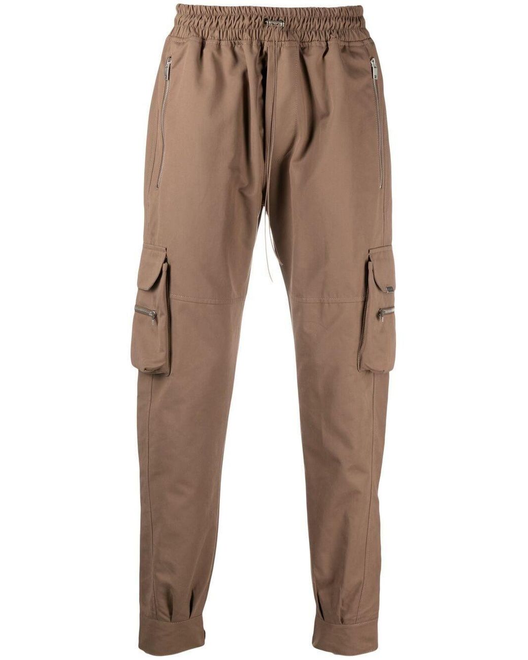 Represent Pocket-detail Panelled Track Pants in Brown for Men - Lyst