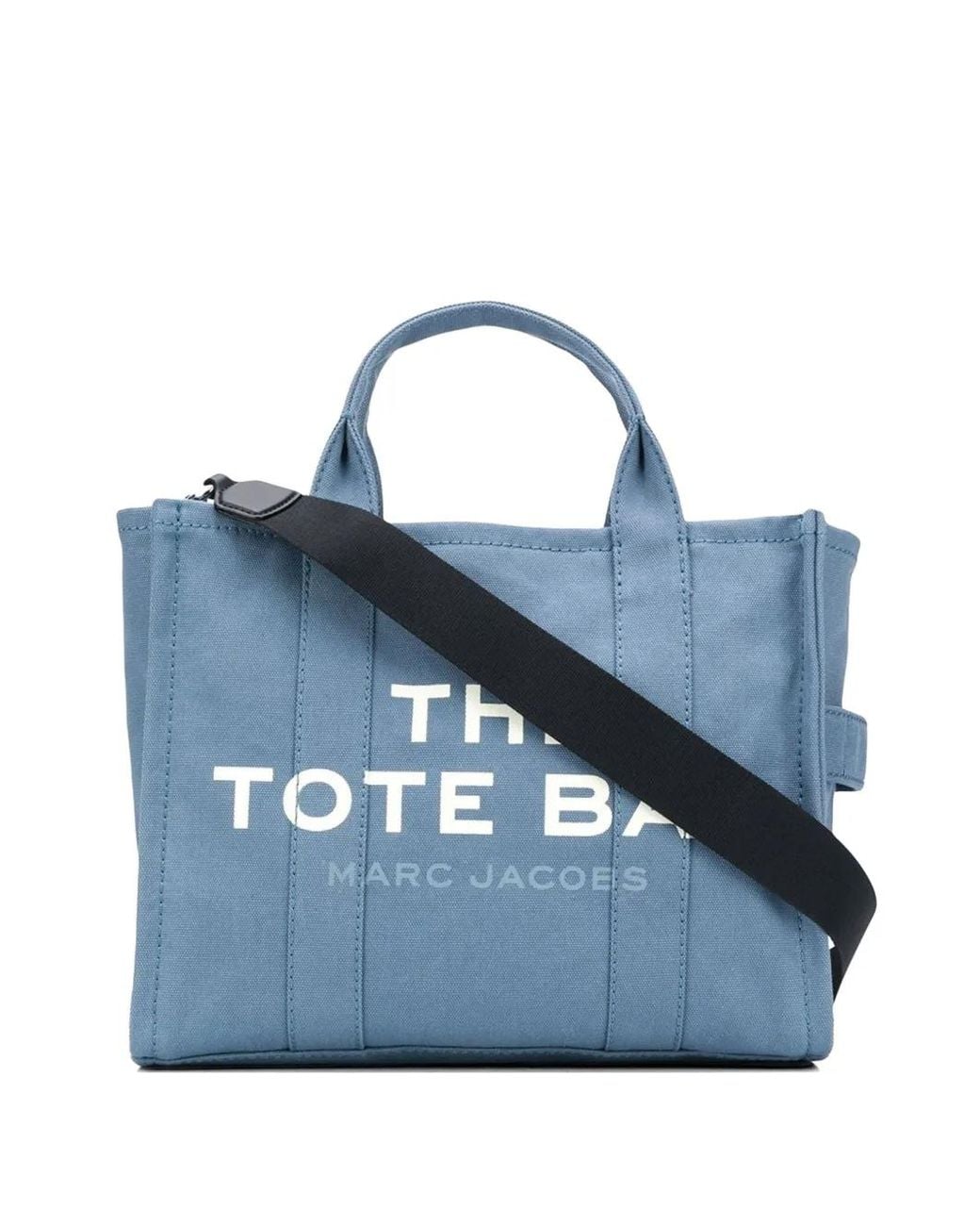 Marc Jacobs Blue Medium Logo Tote Bag