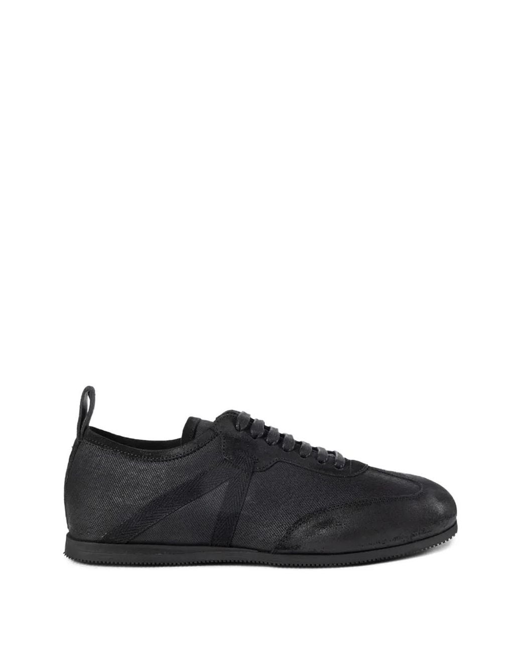 Ann Demeulemeester Black Siru Soft Denim Sneakers