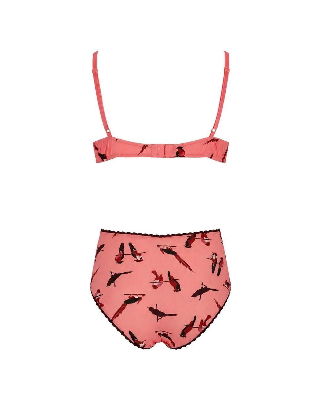 Laura Urbinati Pink Culotte Imprimée À Taille Haute