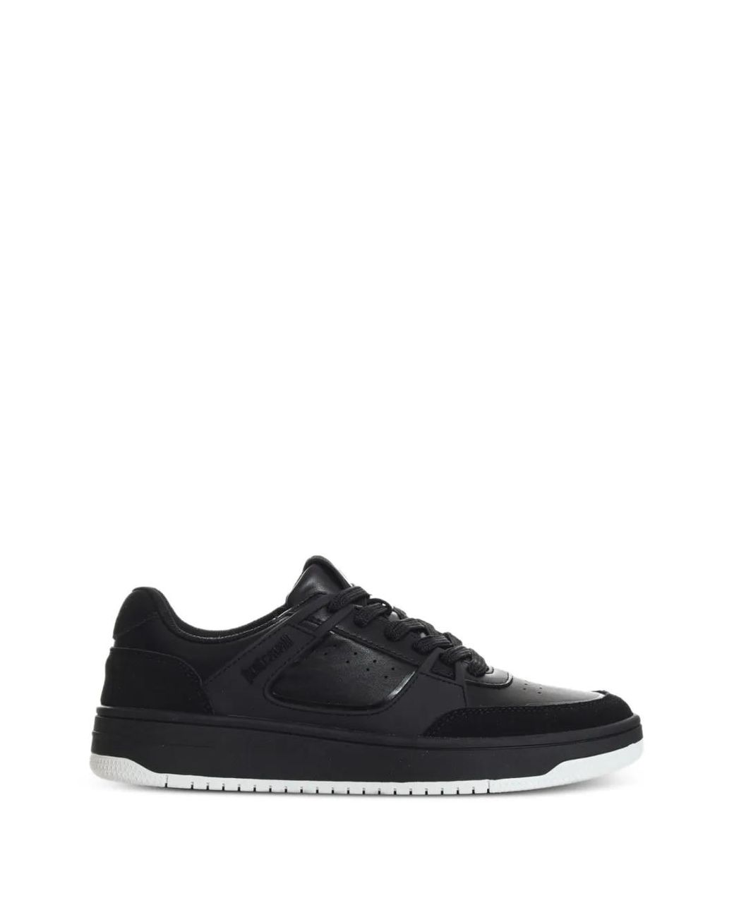 Just Cavalli Black Perforated Sneakers for men