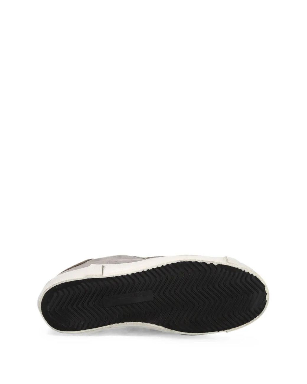 Philippe Model Gray Prsx Low-Top Sneakers