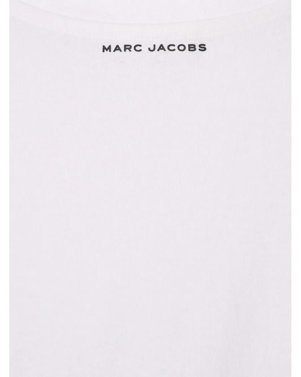 Marc Jacobs Gray Trompe L'Oeil Round-Neck T-Shirt