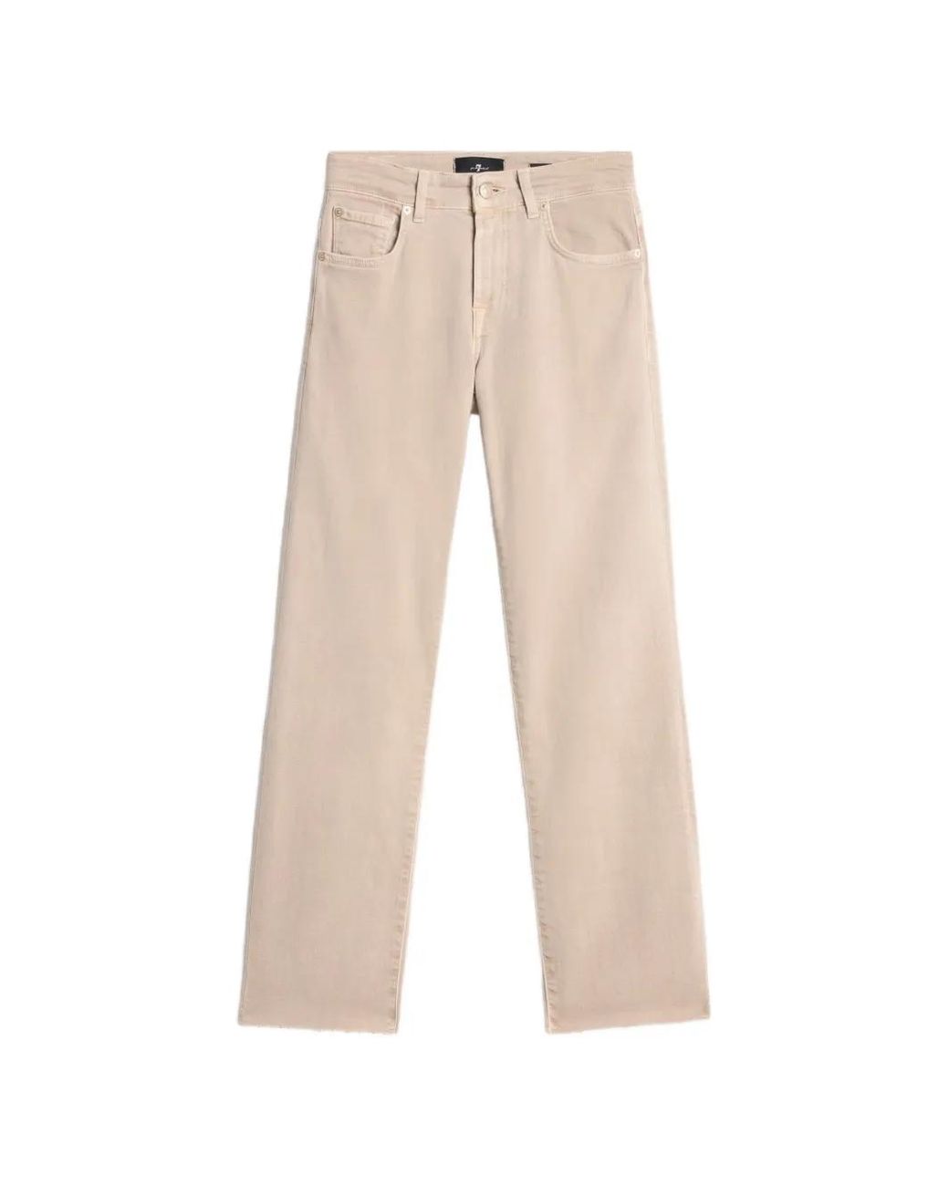 7 For All Mankind Natural Calie Jeans